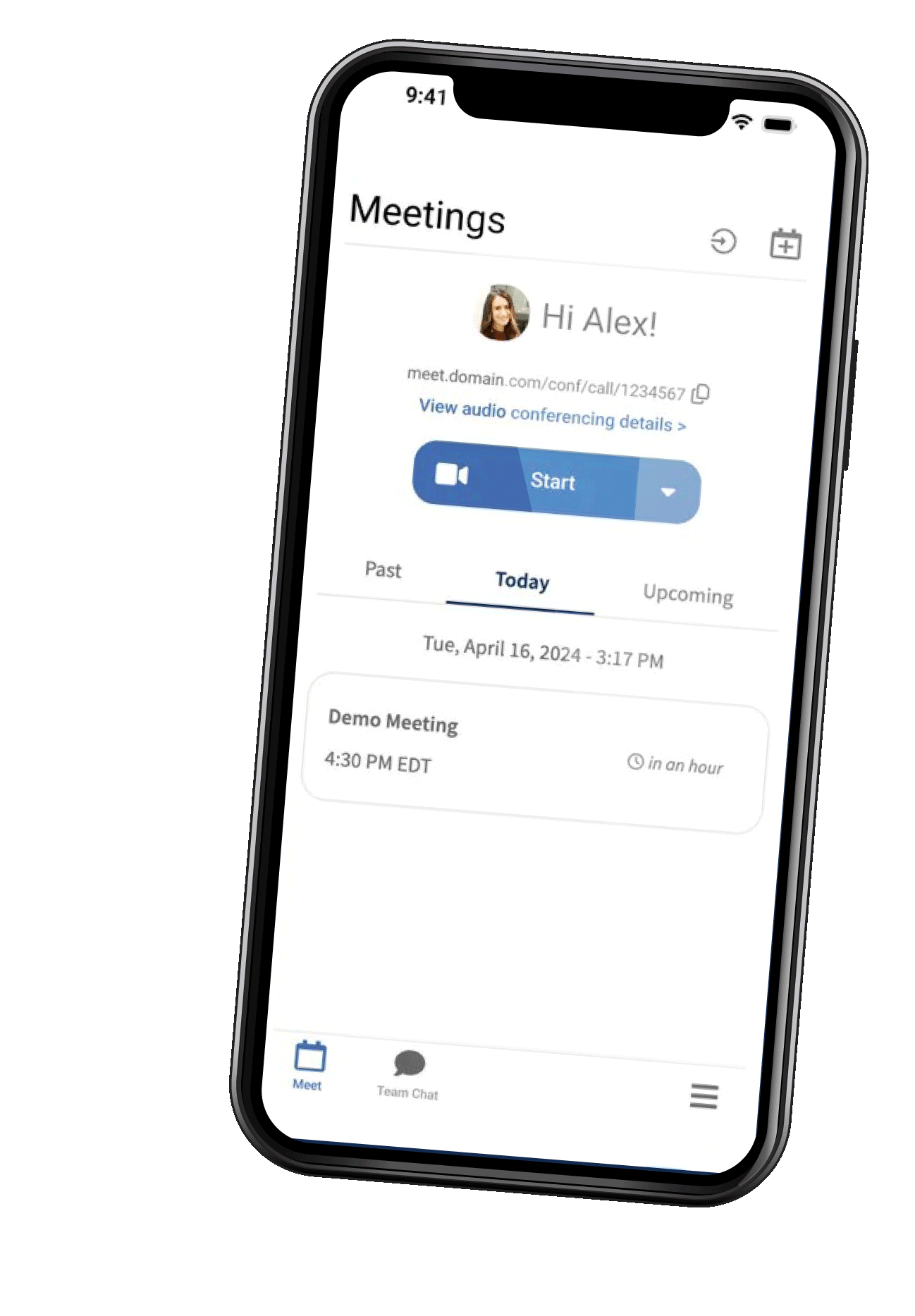 MyCloud Messenger APP on Mobile Device